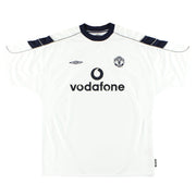 2000-01 Manchester United Umbro Camiseta Visitante Talla L