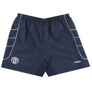 2000-01 Manchester United Umbro Pantalón Corto de Visitante S