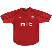 2000-01 Rangers Nike Third Shirt L