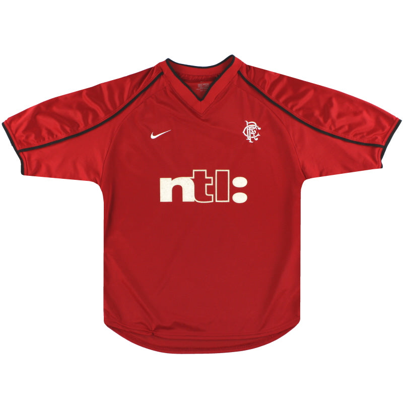 2000-01 Rangers Nike Third Shirt L