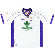 Camiseta de la primera equipación del Real Jaén Kelme 2000-01 *con etiquetas* XL