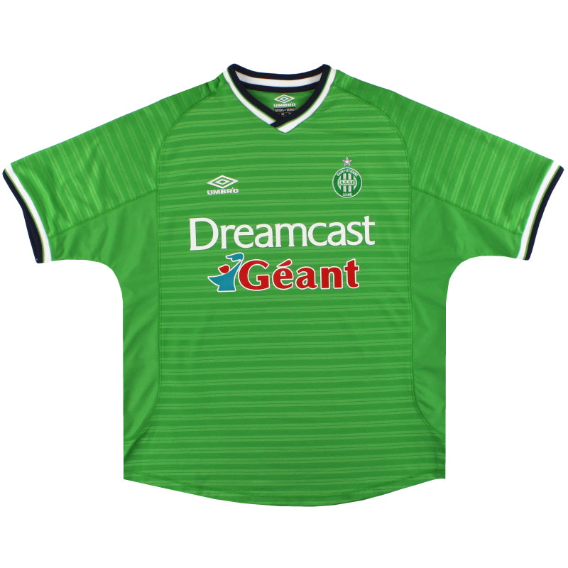 Camiseta Umbro de local Saint Etienne 2000-01 Talla XL