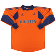 Camiseta de portero Adidas del Tottenham 2000-01 L