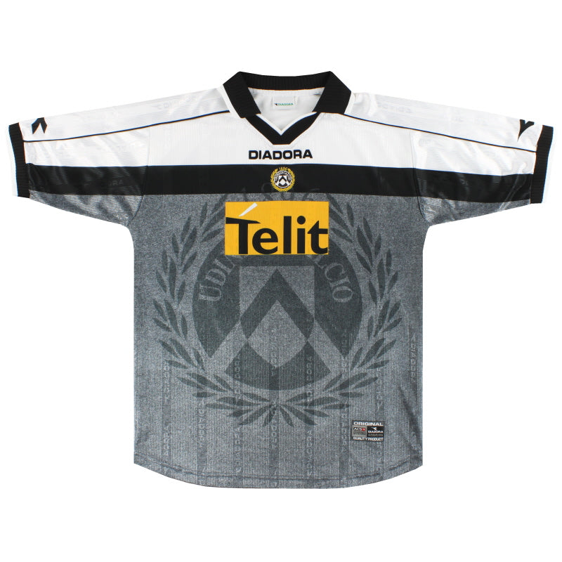 2000-01 Udinese Diadora Tercera camiseta *Impecable* L