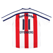 Camiseta de visitante del Bayern de Múnich adidas 2000-01 Effenberg #11 XL