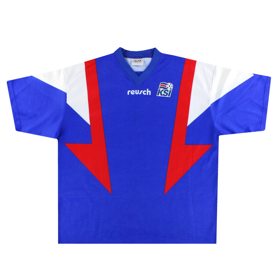 2000-01 Islandia Camiseta Local L