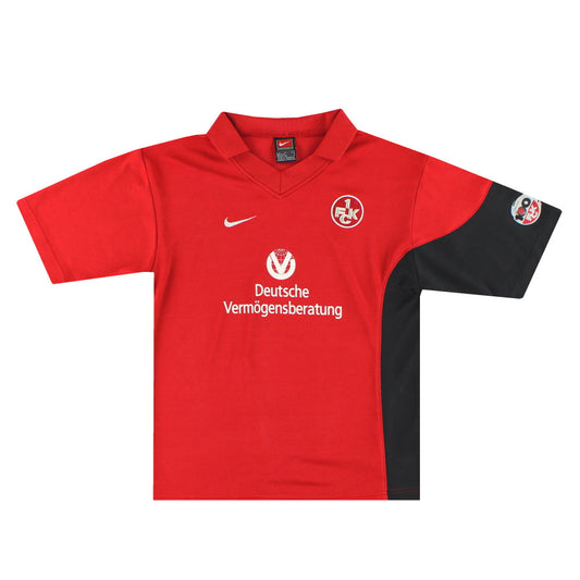 2000-01 Kaiserslautern Nike Centenary Home Shirt L.Boys