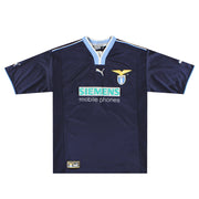 2000-01 Lazio Puma Camiseta Europea Visitante L
