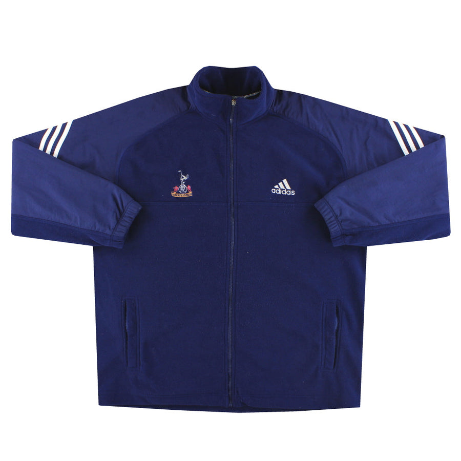2000-01 Tottenham adidas Forro polar con cremallera XL