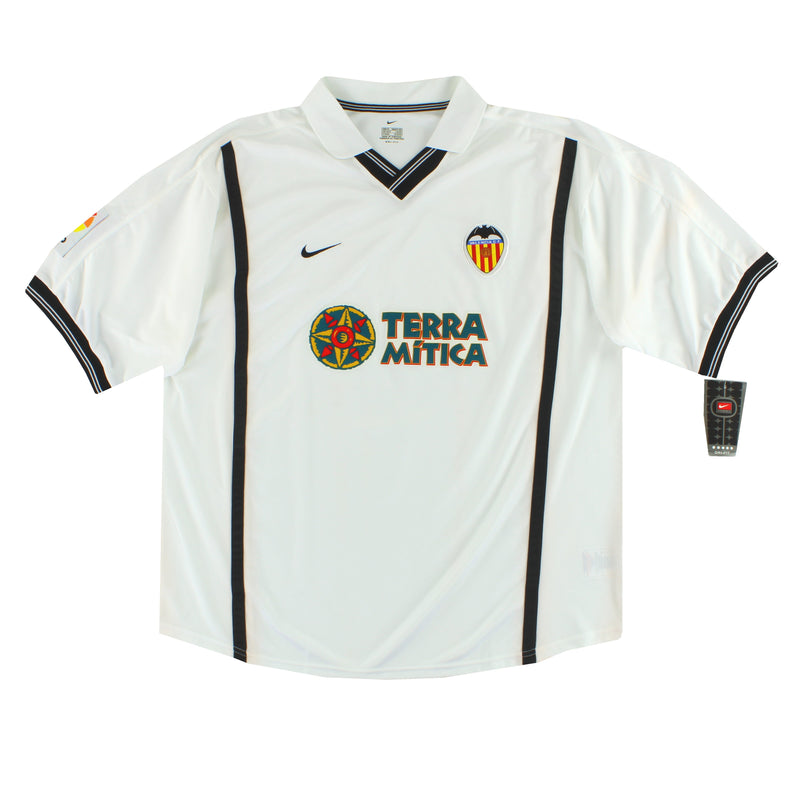 2000-01 Valencia Nike Home Shirt *w/tags* XL