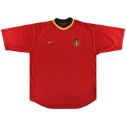 2000-02 Bélgica Nike Camiseta Local XXL