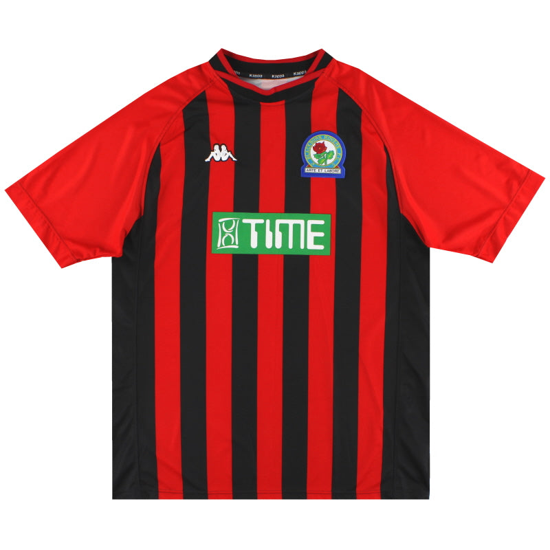 2000-02 Blackburn Kappa Camiseta de visitante M