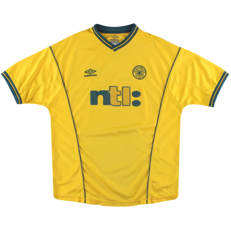 2000-02 Camiseta Umbro de visitante del Celtic L