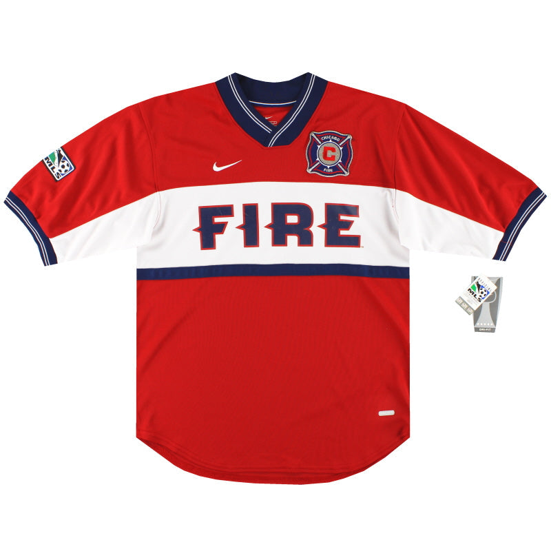 2000-02 Chicago Fire Nike Camiseta Local *con etiquetas* S