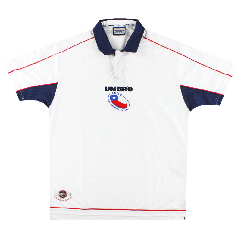 2000-02 Chile Umbro Camiseta Visitante *Impecable* L