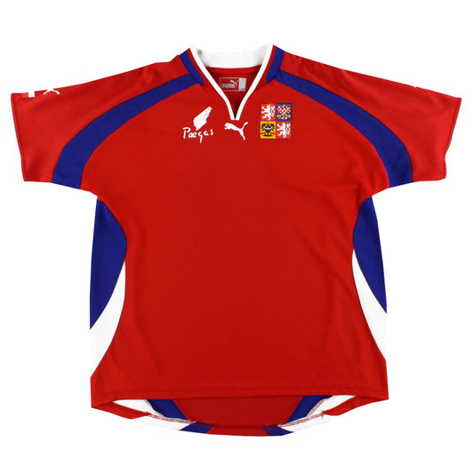 2000-02 Czech Republic Puma Home Shirt L