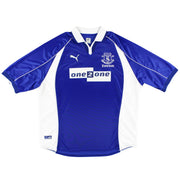 2000-02 Everton Puma Camiseta Local L