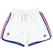 2000-02 Francia adidas Pantalones Cortos de Visitante M