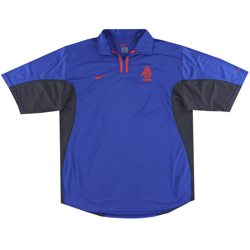 Camiseta de visitante Nike Holanda 2000-02 XL