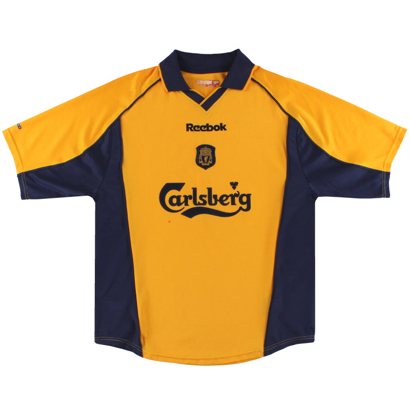 2000-02 Liverpool Reebok Camiseta Visitante L