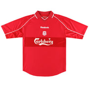 2000-02 Liverpool Reebok Camiseta Local XXXL