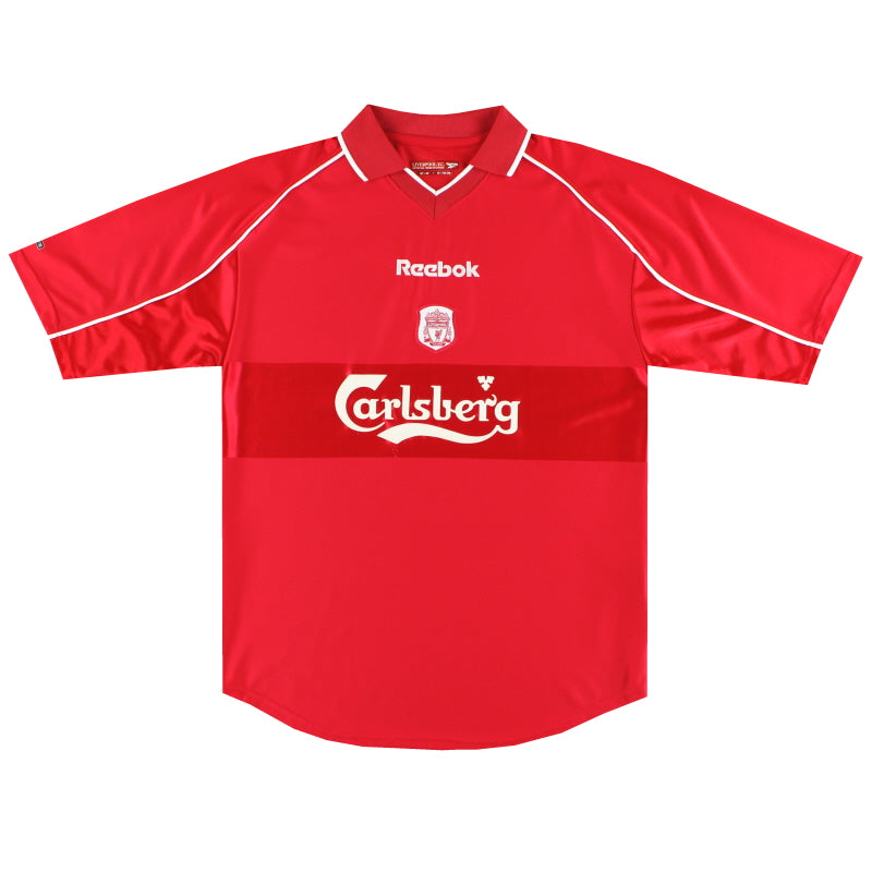 2000-02 Liverpool Reebok Camiseta Local XXXL