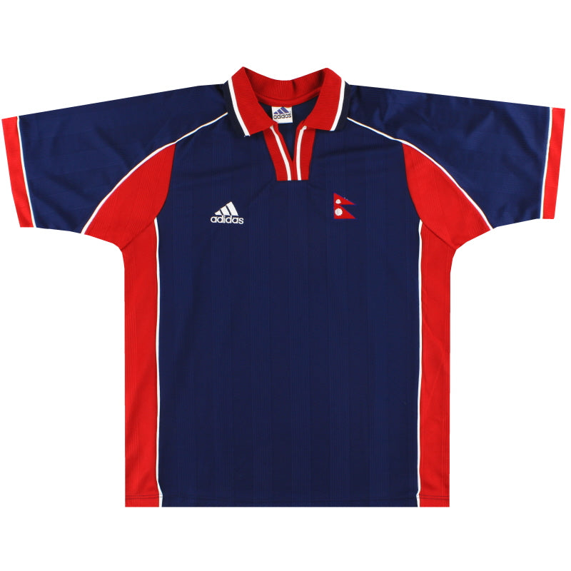 Camiseta de visitante adidas de Nepal 2000-02 Talla XXL
