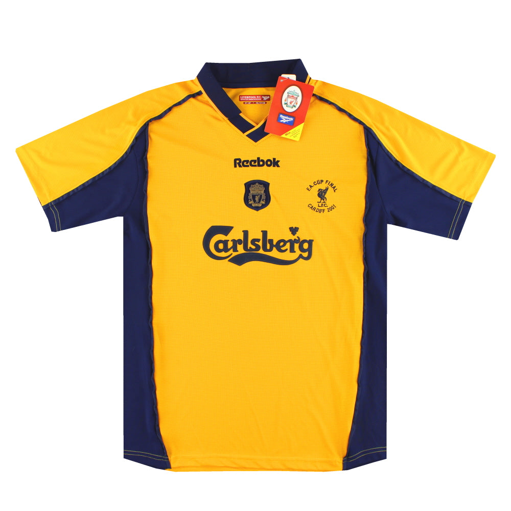2000-02 Liverpool Reebok 'F.A Cup Final' Away Shirt *w/tags* XL