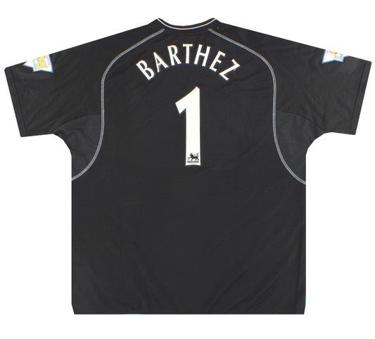 2000-02 Manchester United Umbro Goalkeeper Shirt Barthez #1 XXL