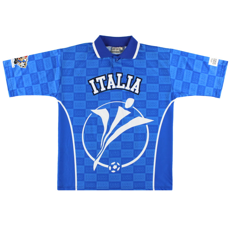 2000 Italia camiseta de aficionado 'EURO 2000' Talla L