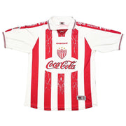 2000 Necaxa #16 Camiseta de local de la Copa Mundial de Clubes (XL) Eescord