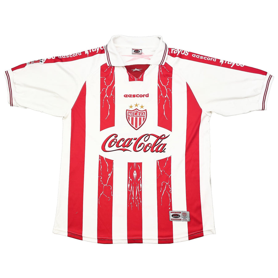 2000 Necaxa #16 Camiseta de local de la Copa Mundial de Clubes (XL) Eescord