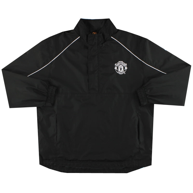 Sudadera Manchester United de los 2000 con media cremallera Talla XXL