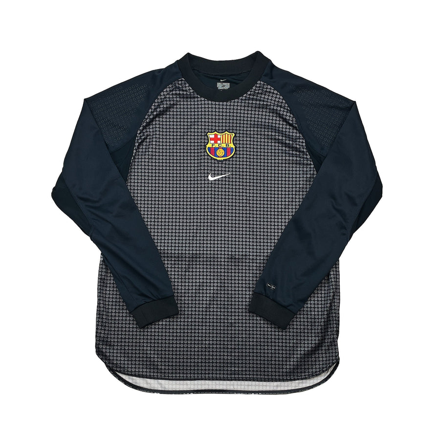 Camiseta de portero del Barcelona 2000/01 (L) Nike