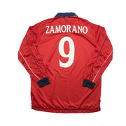 2000/01 Chile Zamorano #9 Camiseta de local de manga larga (L) Umbro
