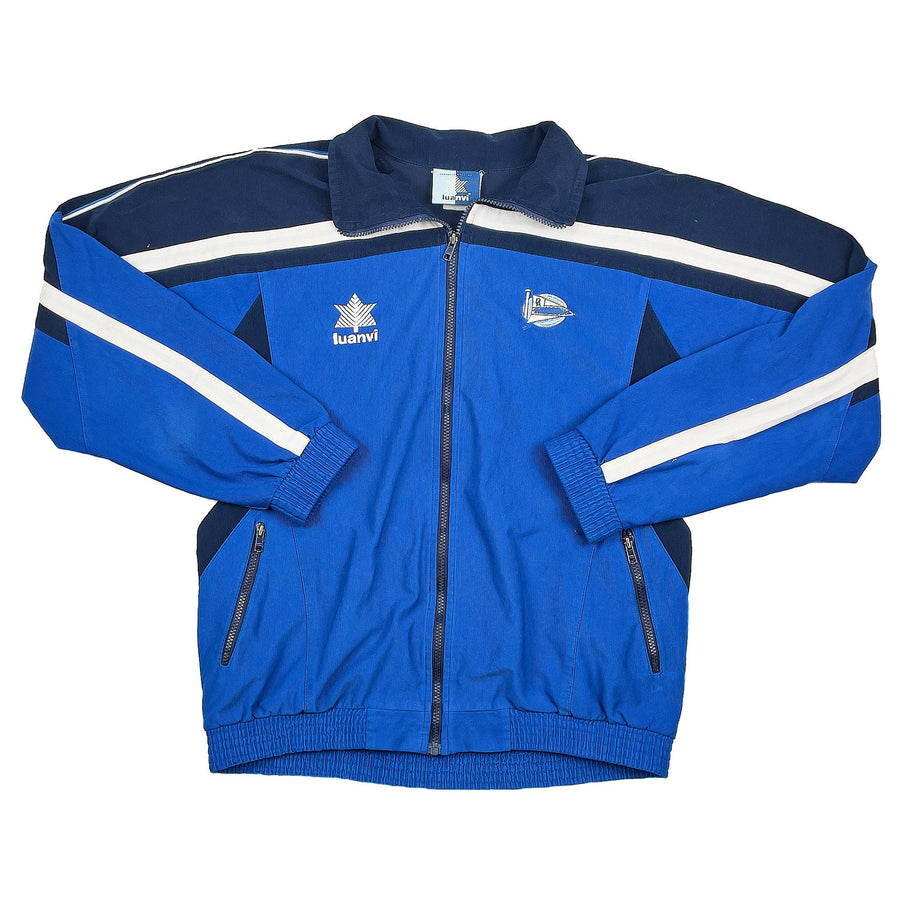 Chaqueta de chándal Luanvi del Deportivo Alavés 2000/01 (M)
