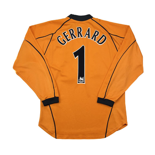2000/01 Everton Gerrard #1 GK Shirt (M) Puma