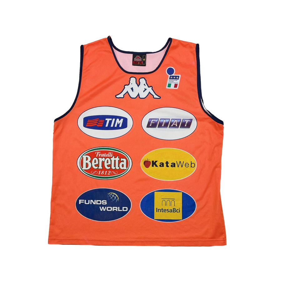 2000/01 Italia *Prenda de Jugador* Peto de entrenamiento (XL) Kappa
