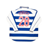 Camiseta de local del QPR 2000/01 Crouch #28 manga larga (XXL) Le Coq