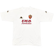 Camiseta de la Roma de la temporada 2000/01 de visitante (XL) Kappa