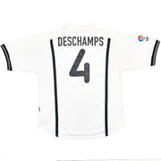2000/01 Camiseta de casa Valencia Deschamps #4 (L) Nike