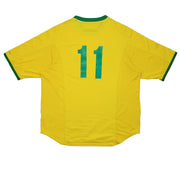 2000/02 Brasil #11 Camiseta Local (XXL) Nike