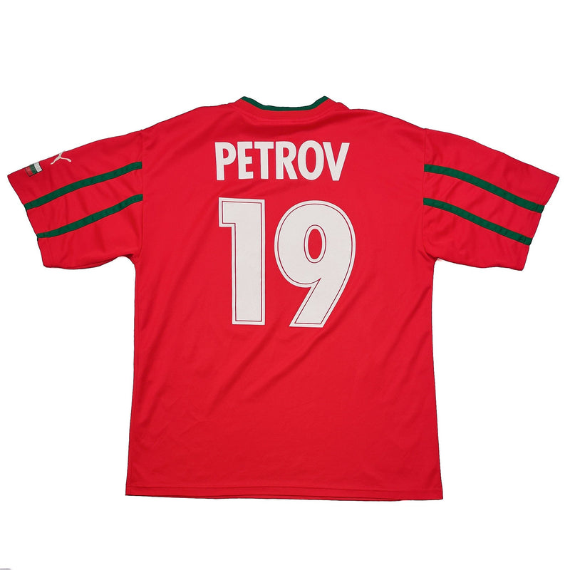2000/02 Bulgaria Petrov #19 Home Shirt (XL) Puma