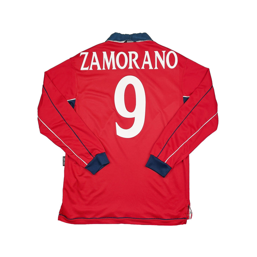 2000/02 Chile Zamorano #9 Camiseta Local L/M (L) Umbro