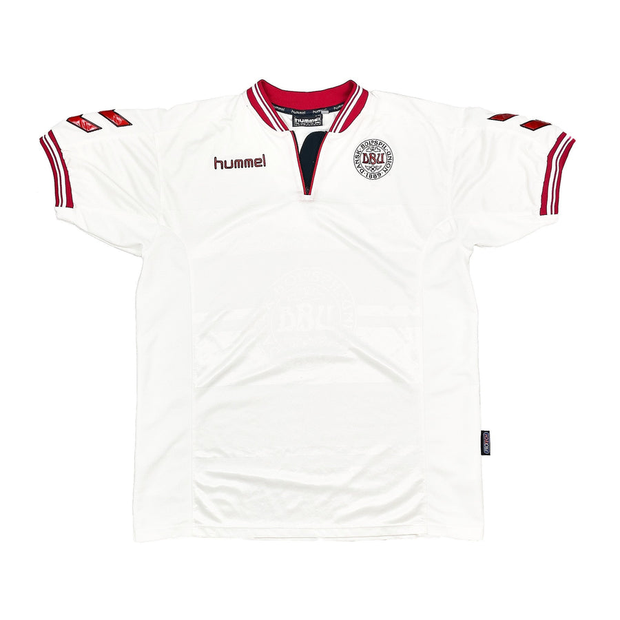 2000/02 Dinamarca Camiseta de visitante (XL) Hummel