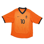 2000/02 Países Bajos Bergkamp #10 Camiseta Local (S) Nike
