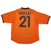 2000/02 Países Bajos Makaay #21 Camiseta de Local (L) Nike