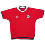 Camiseta local de Noruega 2000/02 (Talla S) Umbro