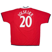 2000/02 Noruega Solskjaer #20 Camiseta Local (XXL) Umbro
