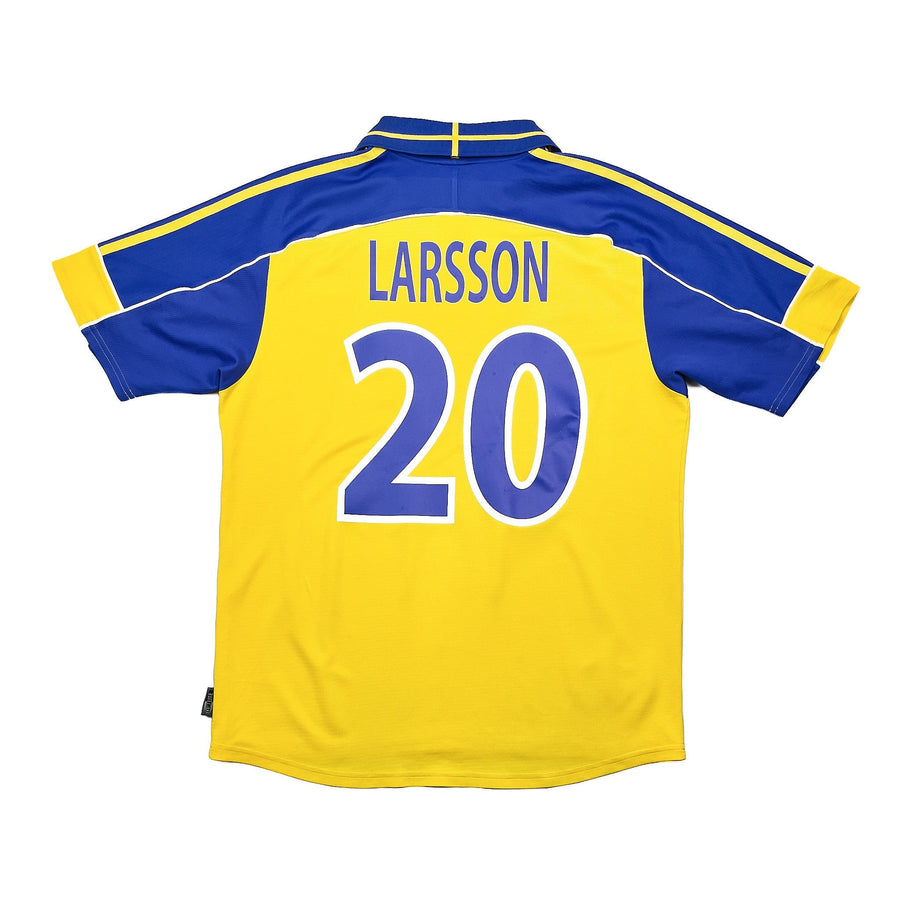 2000/02 Suecia Larsson #20 Camiseta Local (L) Adidas